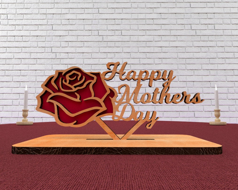 Laser Cut File for Mothers Day mothers Day Gifts From - Etsy