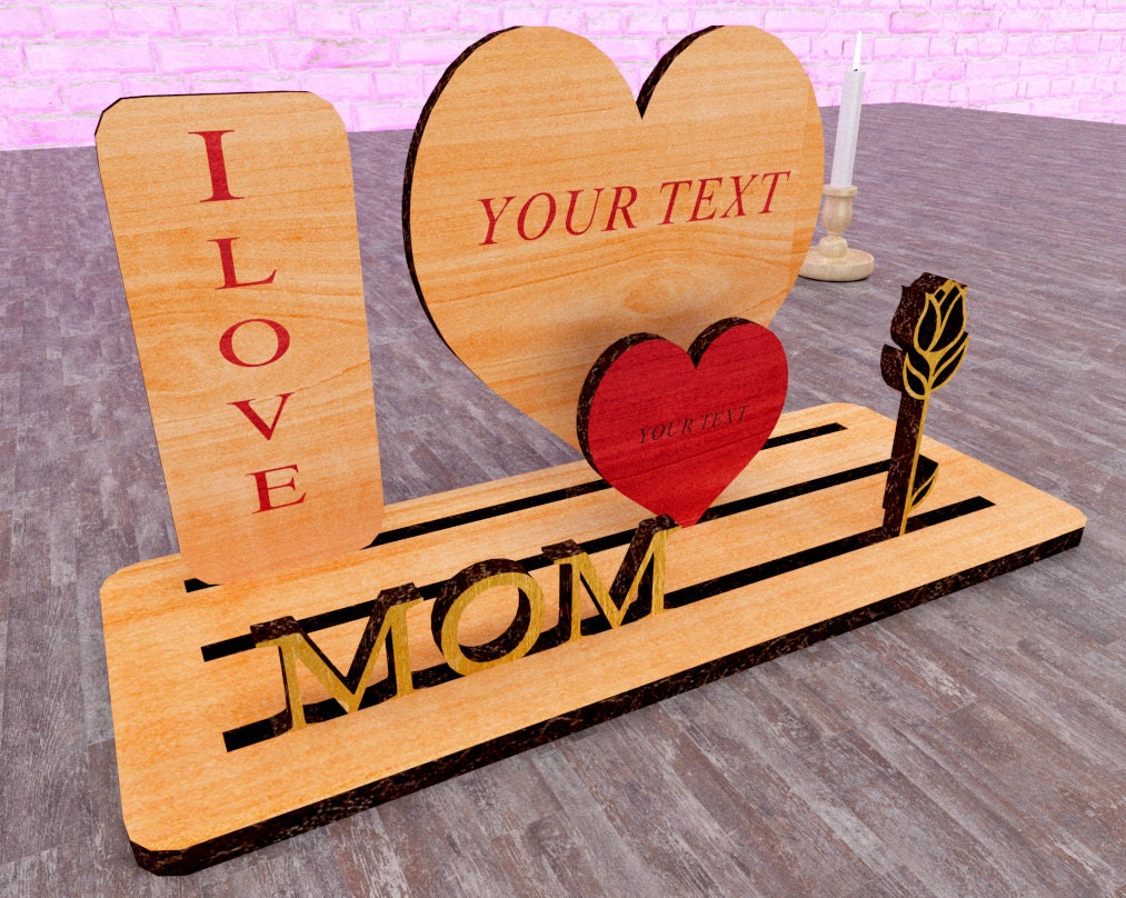 YWHL To My Mom Gifts from Daughter Son Thank You Gifts for Mom Who has  Everything Mother's Day Gifts Laser Engraving Glass Keepsake Meaningful  Present for Mother on Thanksgiving Christmas