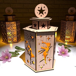 Candle Holder Laser Cut Tree Table Candle Holder SVG Digital Download SVG Dxf Pdf Cdr Ai & Butterfly candle | Angel lamp