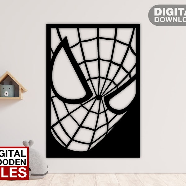 Spiderman Wall Decal - Etsy
