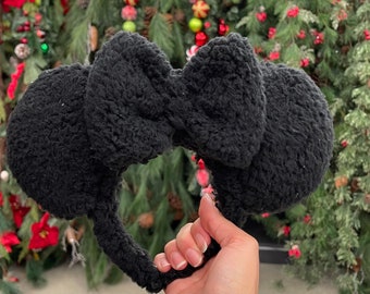 Black Sherpa disney ears
