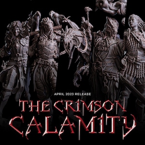 Crimson Calamity - Dragons, Draconian, Monkey King, Knights, Bear, Elf, Leonin - Wargaming RPG Miniature Skirmish Games FoG Flesh of Gods