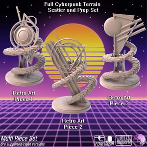 Cyberpunk Terrain - Shadowrun, Gamma World, Gridwars, Cy-borg ...