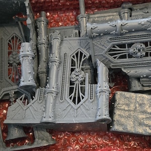1,5 pund Miscast Disease Ruin Terrain Kitbashing fantasy-paket ***BEGRÄNSAT*** diverse miscast/trasiga/skadade bitar landskap Krigsspels-RPG