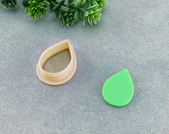 Teardrop Clay Cutter, Earring Polymer Clay Cutter, Jewellery Cutter, Drop Shape Cutter