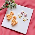Goose Valentine Clay Cutter Set with Bow, Mirror Set for Polymer Clay Earrings product logo