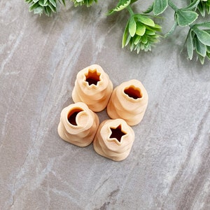 Sky Micro Cutter Set of 4 | Sun, Cloud, Moon & Star Micro Clay Cutters, Sky Clay Cutter, Mini Cutters for Polymer Clay