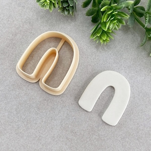 Organic Arch Clay Cutter, Earring Polymer Clay Cutter, Jewellery Cutter, Rainbow Arch Shape Cutter