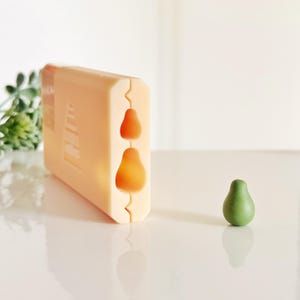 Avocado & Pear Bead Roller, 10mm and 15mm Dual Size Clay Bead Tool