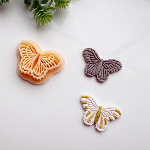 Intricate Butterfly Clay Cutter, Detailed Butterfly Polymer Clay Cutter, Spring Jewelry Making Tool