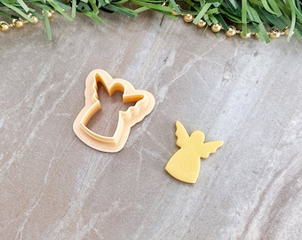 Christmas Angel Clay Cutter, Polymer Clay Cutter for Earrings, Winter Cutters for Clay | 2022