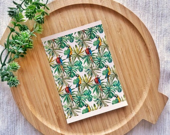 Parrots Polymer Clay Transfer Sheet: Summer Tropical Design