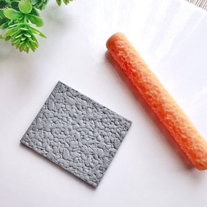 Coarse Pebbles Clay Texture Roller, Polymer Clay Texture Roller, Resin Hand Roller for Polymer Clay, Polymer Clay Tools