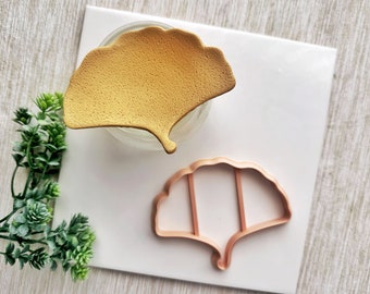 Gingko Leaf Trinket Dish Cutter, Ring Dish Clay Cutter, Trinket Dish Clay Cutter for Polymer Clay