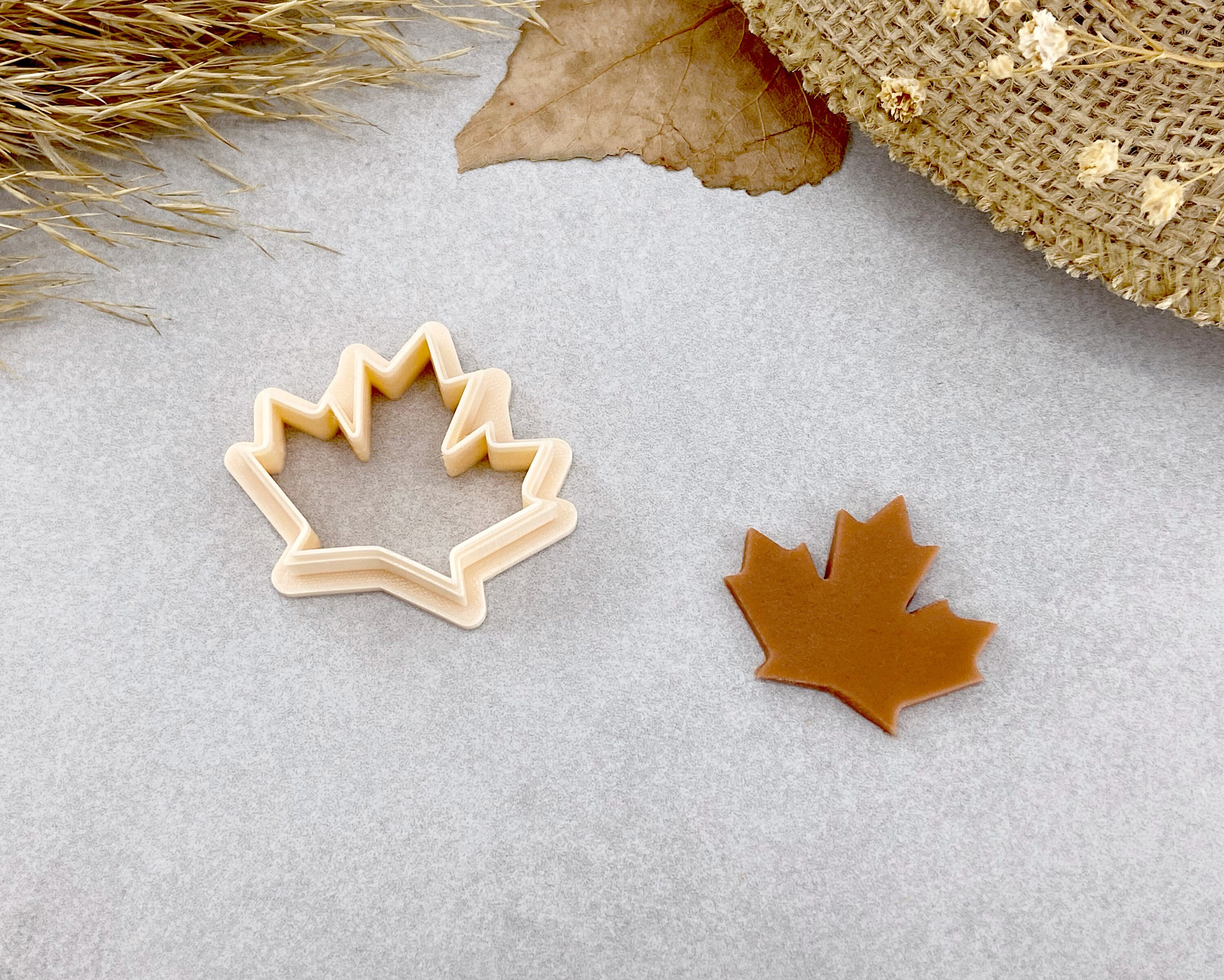 Emporte-pièces Feuilles D'automne - Lot De 4 Formes Différentes - Pour Cookies, Pâte à Sucre, Pâte à Sel - Lavables Et Durables