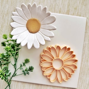 Daisy Trinket Dish Cutter, Ring Dish Clay Cutter, Trinket Dish Clay Cutter for Polymer Clay