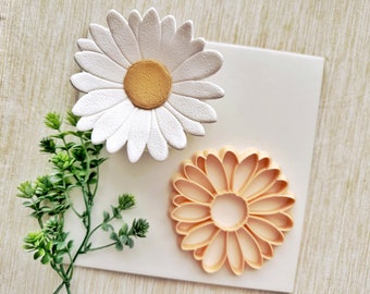 Daisy Trinket Dish Cutter, Ring Dish Clay Cutter, Trinket Dish Clay Cutter for Polymer Clay