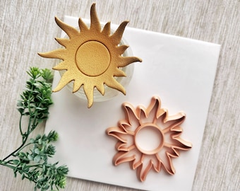 Sun Trinket Dish Cutter, Ring Dish Clay Cutter, Trinket Dish Clay Cutter for Polymer Clay