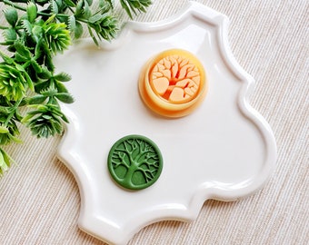 Tree of Life Debossing Mystical Clay Cutter, Embossing Mystical Polymer Clay Cutter, Detailed Embossing Witchy Cutter for Clay