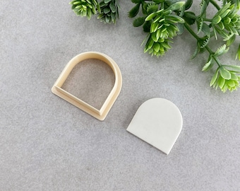 Arch Clay Cutter, Earring Polymer Clay Cutter, Jewellery Cutter, Short Arch Shape Cutter