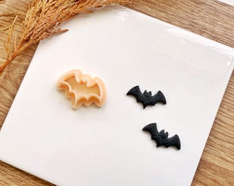 Bat Clay Cutter: Halloween Polymer Clay Earring Tool