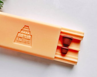 Flower Pot #1 Spring Bead Roller for Polymer Clay, Polymer Clay Bead Roller, Spring Bead Making Tool