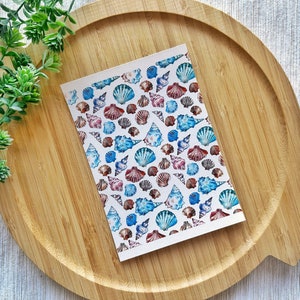 Seashells Summer Clay Transfer Sheet, Water Soluble Transfer Paper, Polymer Clay Image Transfers