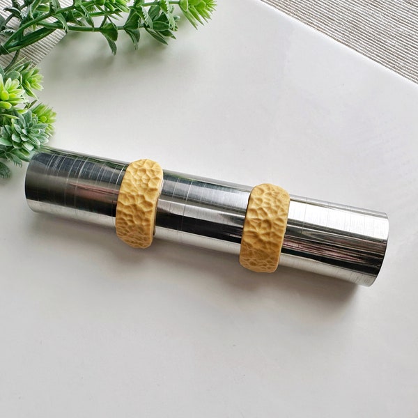 Huggie Earrings Baking Guide, Stainless Steel Baking Roller for Polymer Clay Huggie Earrings