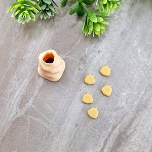 Pumpkin Micro Cutter, Pumpkin Fall Micro Clay Cutter, Micro Flower Cutter, Mini Cutter for Polymer Clay