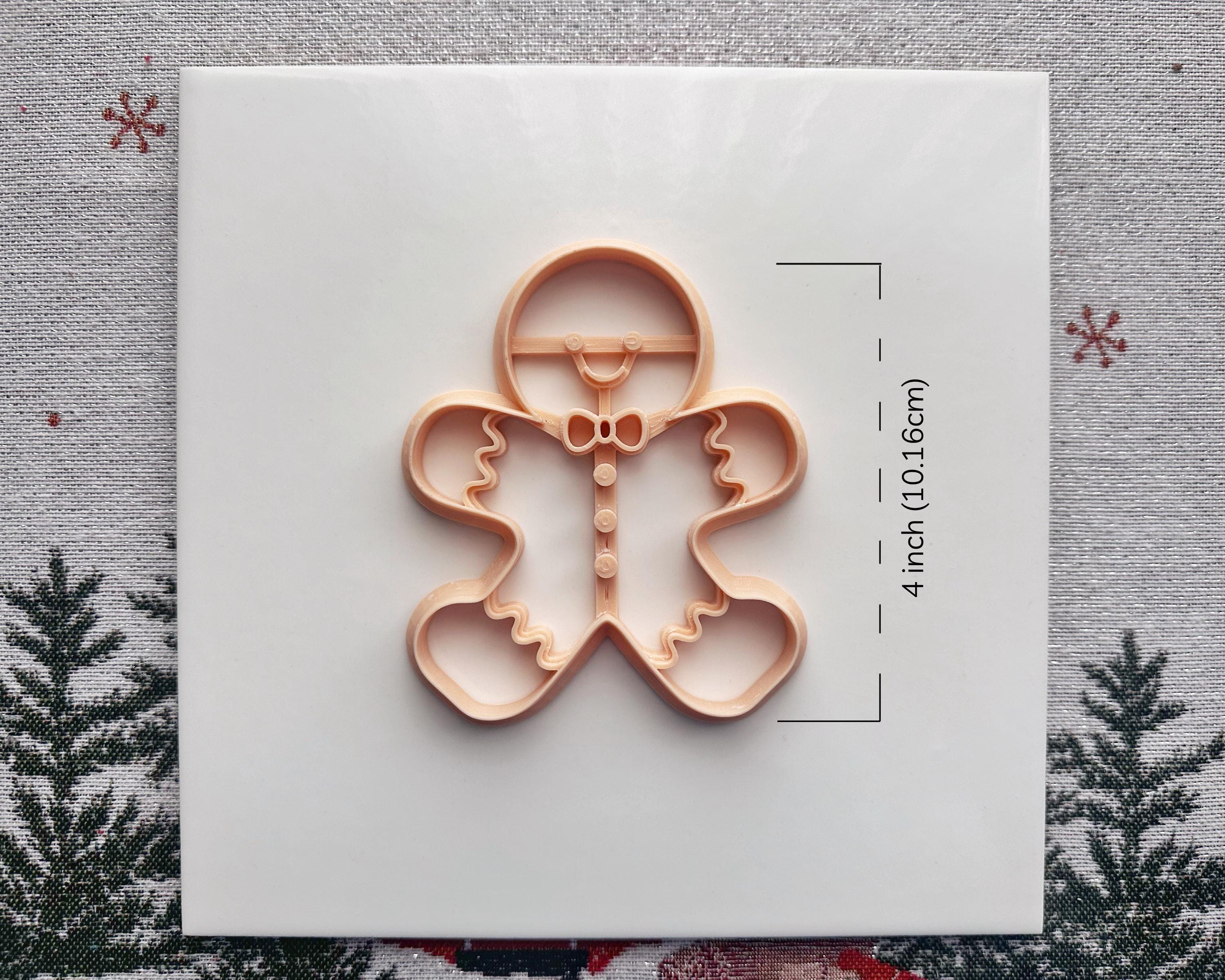 Gingerbread Man Trinket Dish Cutter - Christmas 2024 Festive Polymer ...
