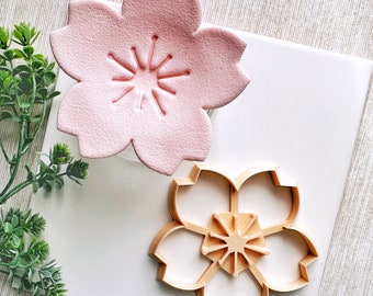 Sakura Trinket Dish Cutter, Ring Dish Clay Cutter, Trinket Dish Clay Cutter for Polymer Clay