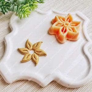 Pinwheel Cutout Clay Cutter, Embossing Polymer Clay Cutter, Detailed Embossing Cutter for Clay