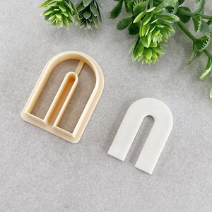 Arch Clay Cutter: Polymer Clay Earring Tool