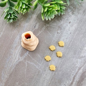 Seashell Micro Cutter, Seashell Mini Clay Cutter, Summer Clay Cutter, Micro Clay Cutter for Polymer Clay
