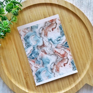 Blue Marble Summer Clay Transfer Sheet, Water Soluble Transfer Paper, Polymer Clay Image Transfers