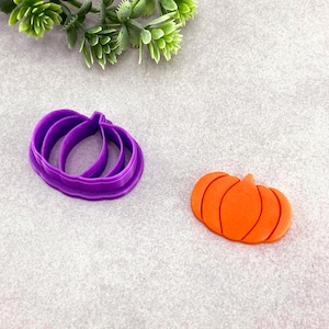 Pumpkin Clay Cutter, Halloween Clay Cutter, Spooky Pumpkin Cutter for Halloween, Fall Clay Cutters