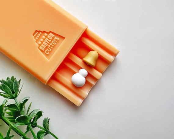 Christmas Bell & Snowman Bead Roller for Polymer Clay, Polymer Clay Bead Roller, Bead Making Tool