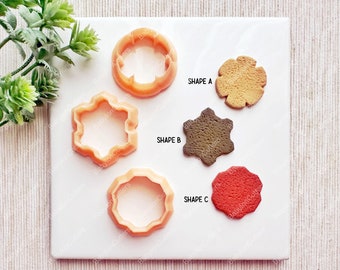 Geometric Shapes Polymer Clay Cutter - Outline Clay Cutters for Statement Earrings Crafting Jewelry