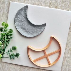 Maan Trinket Dish Cutter, Ring Dish Clay Cutter, Trinket Dish Clay Cutter voor polymeerklei