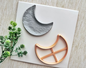 Moon Trinket Dish Cutter, Ring Dish Clay Cutter, Trinket Dish Clay Cutter for Polymer Clay