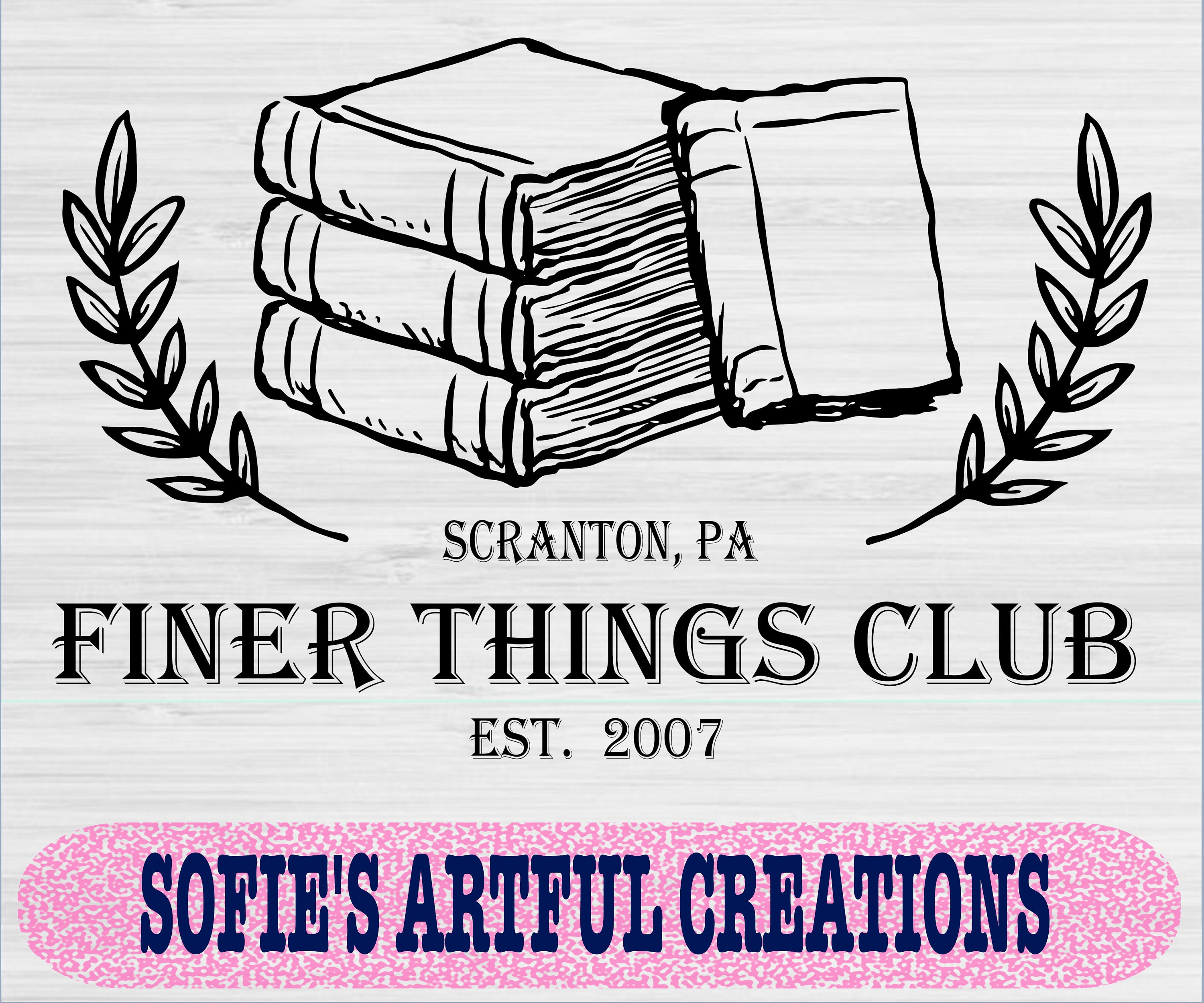 Finer Things Club Svg the Office Svg CUTTABLE SVG the Finer Etsy