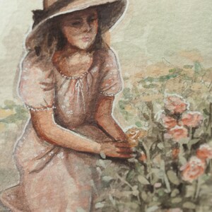 The rose garden DIGITAL PRINT