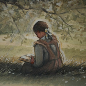 Girl under the tree DIGITAL DOWNLOAD