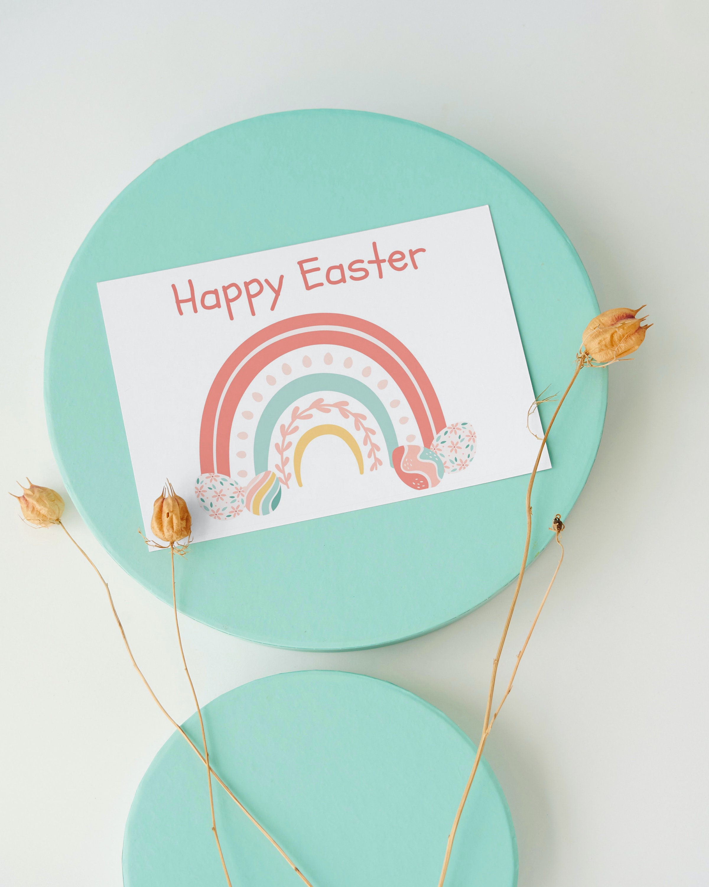 Easter Card Printable, Happy Easter Printable Card, Easter Card ...