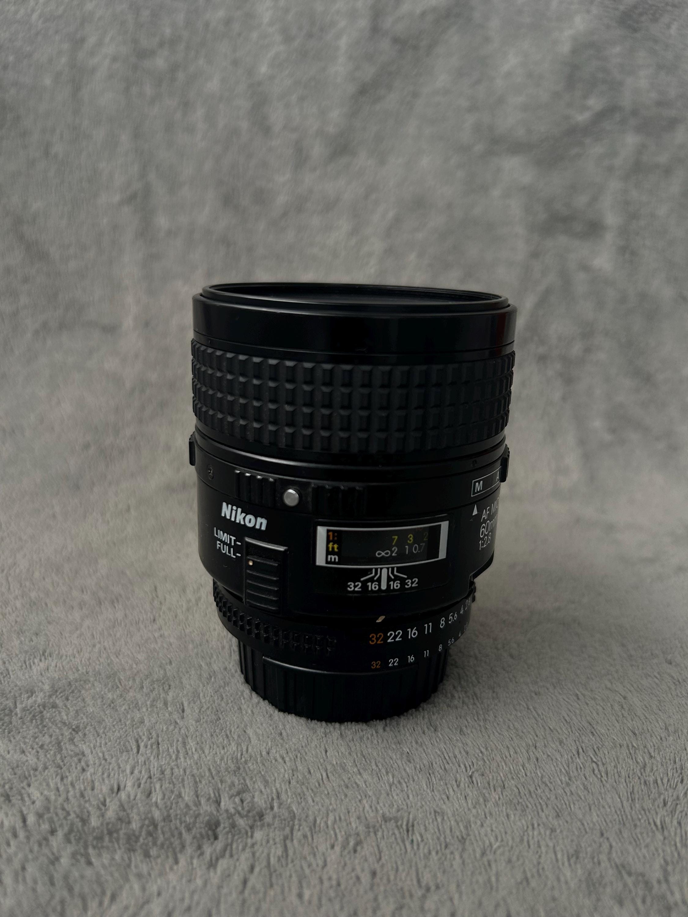 Nikon AF Micro-nikkor 60mm F/2.8 – Made in Japan - Etsy Canada
