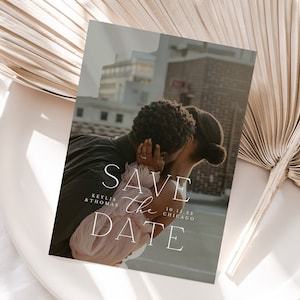 Bearbeitbares Foto Speichern Sie die Datumskartenvorlage Foto Speichern Sie die Datumskartenvorlage Moderne Hochzeit Speichern Sie die Datumskarte Bearbeitbare Vorlage Download