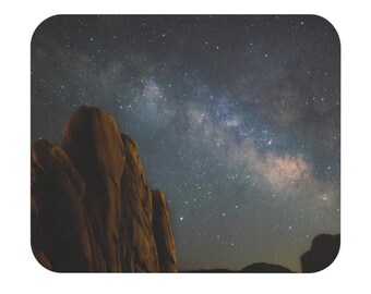 Mouse Pad, Joshua Tree Stars, Computer Accessory