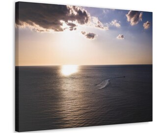 Canvas Wall Art | Saint Pete Beach Sundown | Bedroom Art | Living Room Art | Dining Room Art | Bar Art