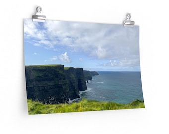 Cliffs of Moher, Poster Print, Home Decoration, Housewarming Gift