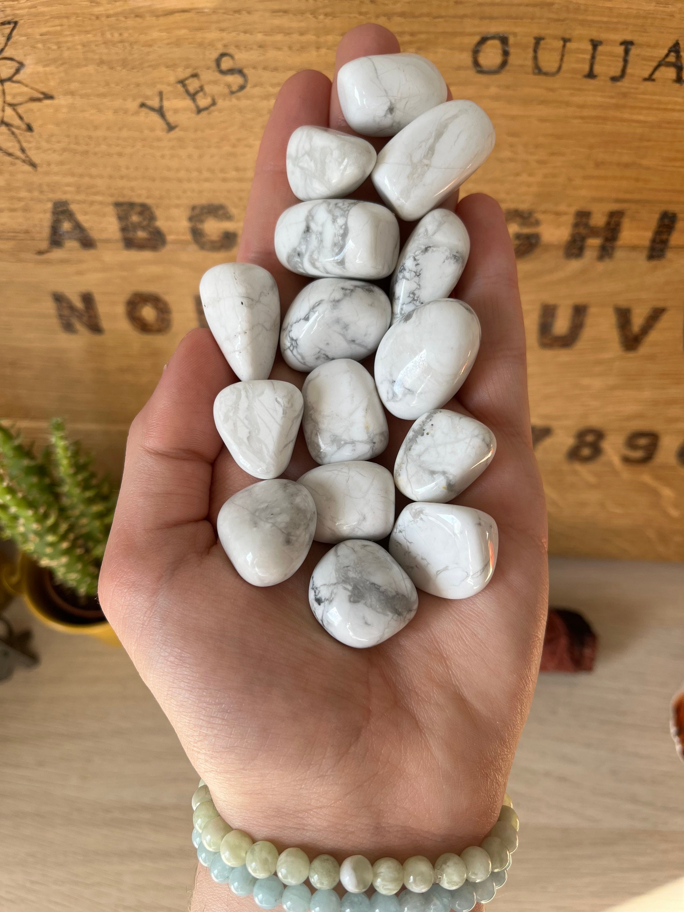 Pierres Roulées d'howlite